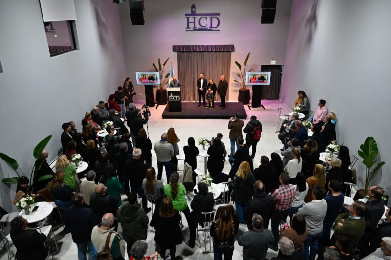 El HCD de Tigre inauguró el nuevo salón de usos múltiples Dra. Alejandra Nardi