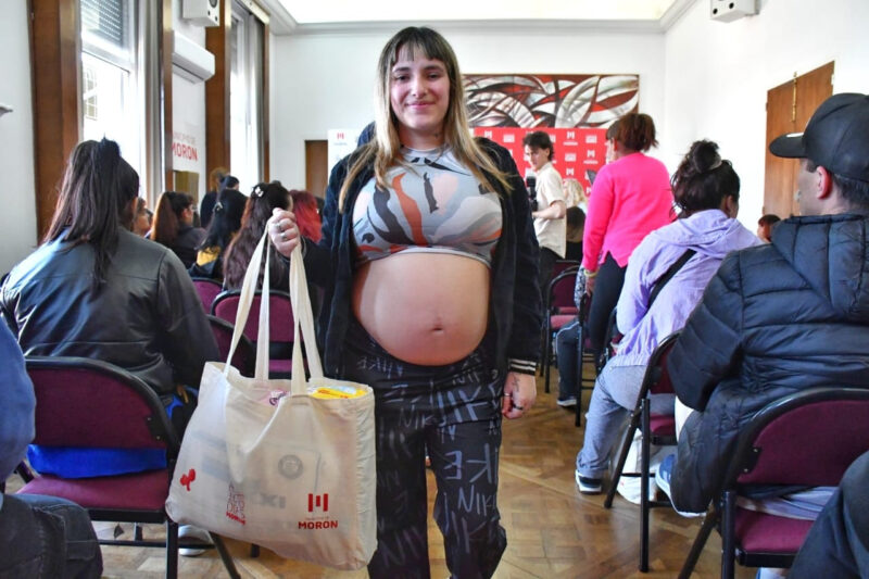 El Municipio continúa con el Programa 1000 Días Morón