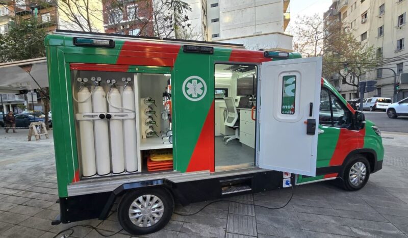 Nueva base operativa del SAME en Once y centro de comando móvil con tecnología inteligente