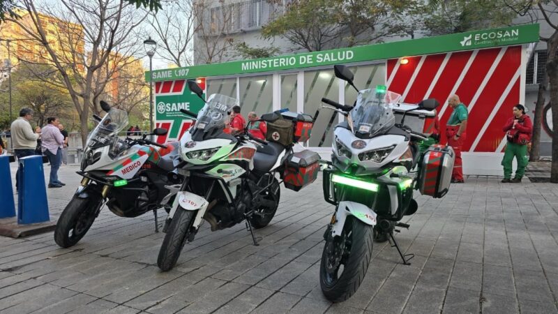 Nueva base operativa del SAME en Once y centro de comando móvil con tecnología inteligente