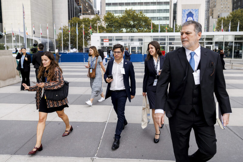 Kicillof participó de la jornada “Democracia siempre" en Nueva York