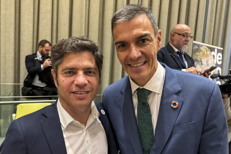 Kicillof participó de la jornada “Democracia siempre" en Nueva York
