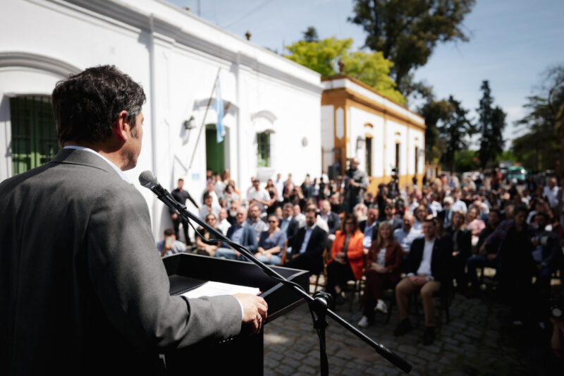 Kicillof presentó el programa turístico Camino Real