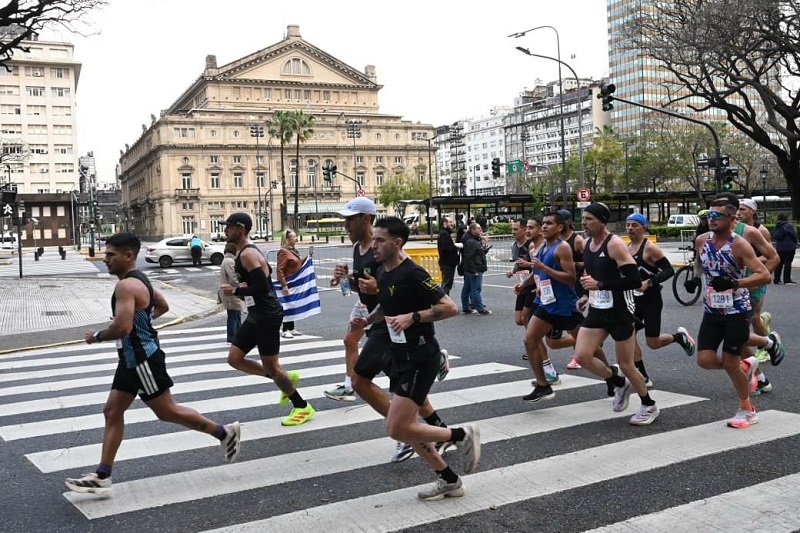 La Maratón de la Ciudad, una fiesta récord con 15 mil corredores: 3 de cada 10 llegaron de otros países