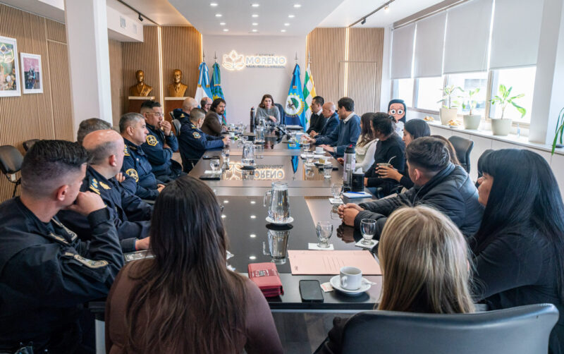 Mariel Fernández encabezó una nueva reunión de la Mesa de Política Criminal