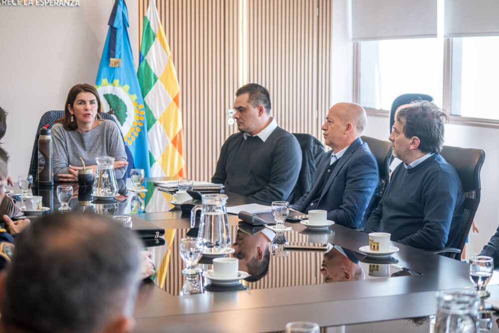 Mariel Fernández encabezó una nueva reunión de la Mesa de Política Criminal
