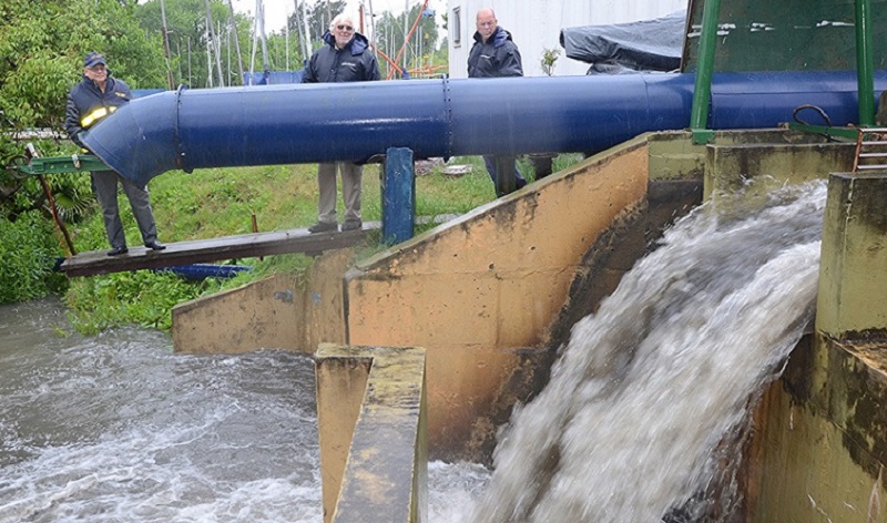San Isidro: comenzó el mejoramiento de las estaciones de bombeo pluvial para mitigar inundaciones