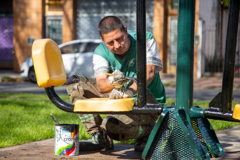 San Isidro lleva adelante un plan de revalorización de plazas y parques para los vecinos