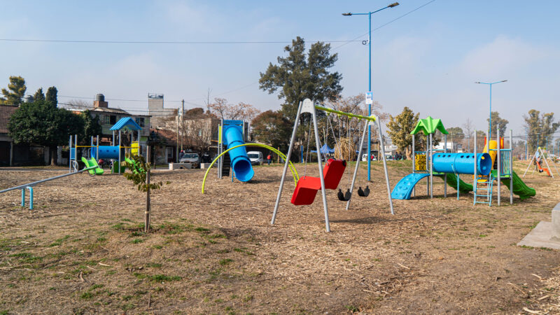 Se renovaron más de 70 plazas en Moreno