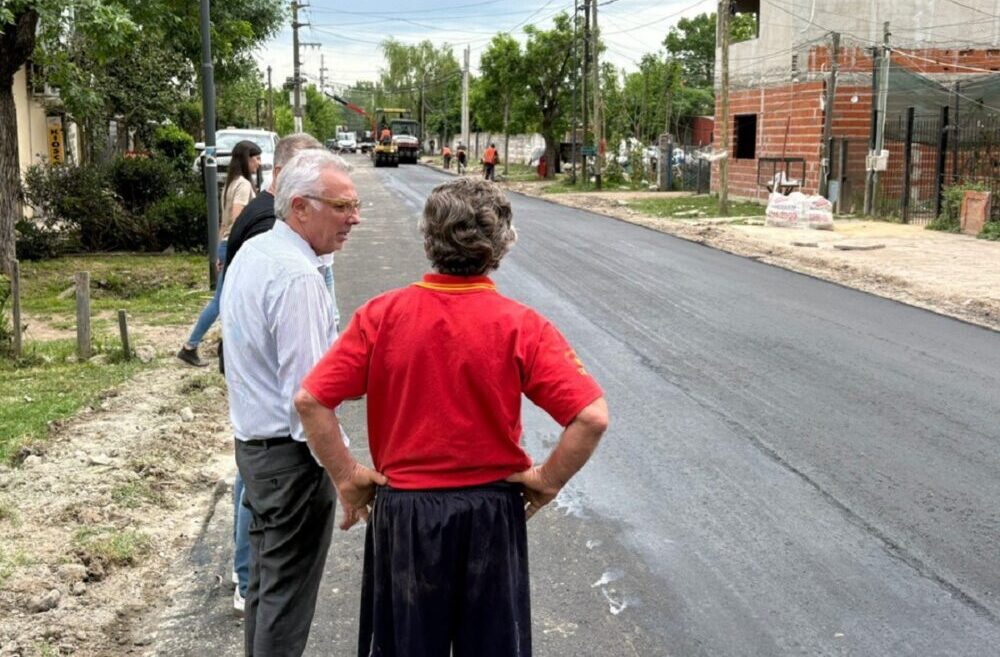 Avanza el Plan de Asfaltos del Municipio de Tigre en el barrio Las Tunas de General Pacheco