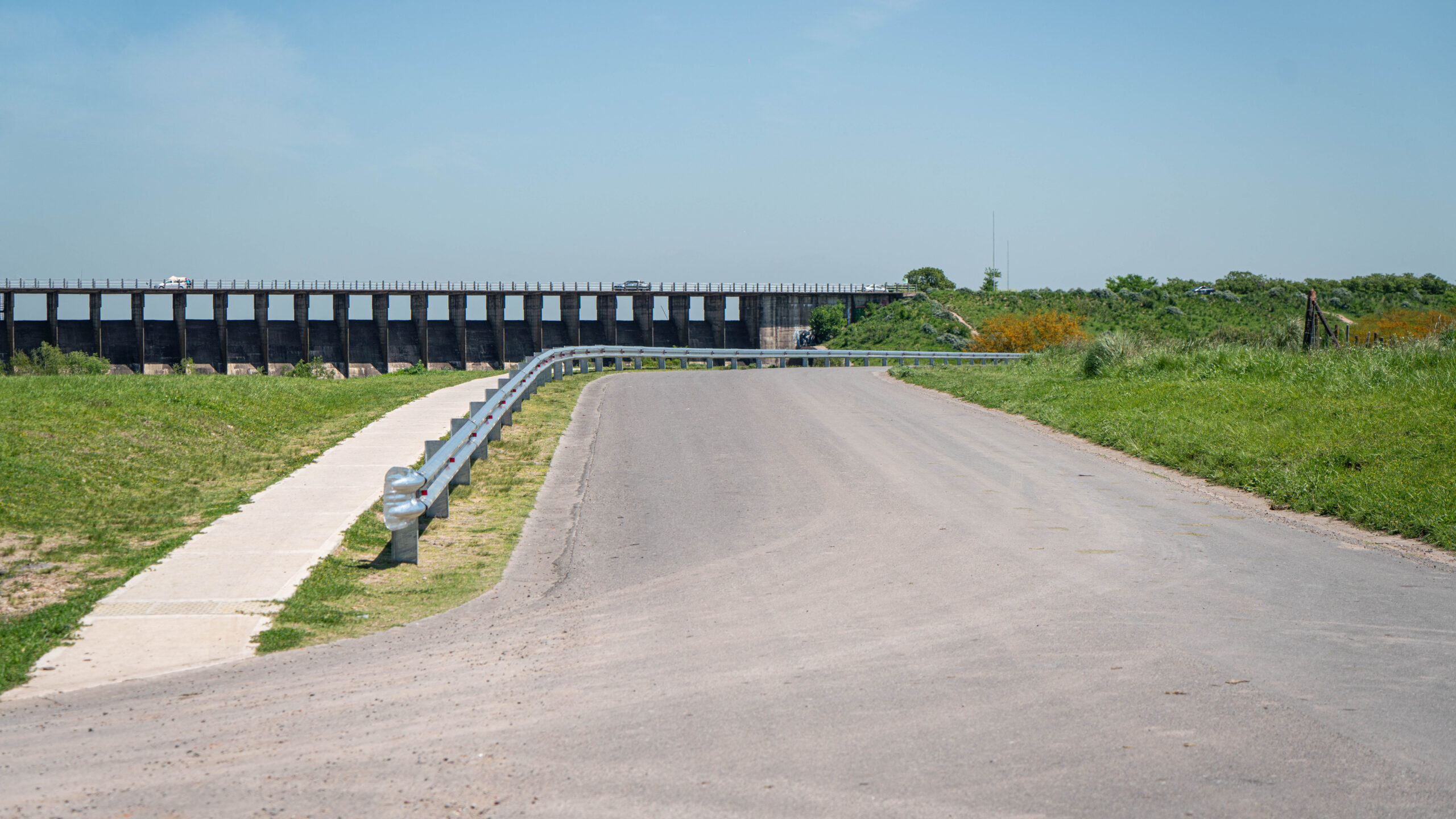 Comenzó el reacondicionamiento de la Presa Ingeniero Roggero