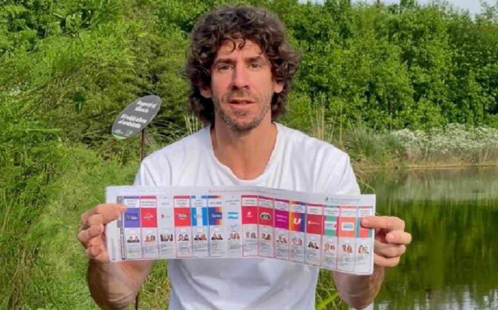 Juan Andreotti: Elegí "la bandera argentina para ponerle un límite a las injusticias"