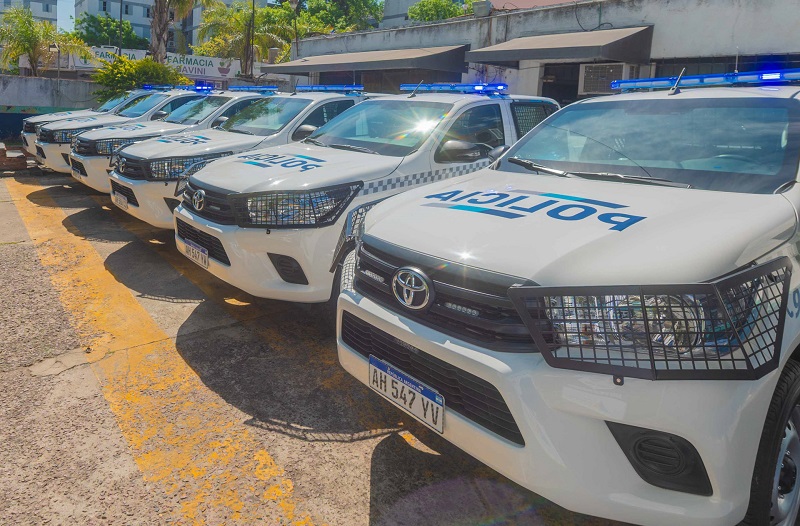Juan Andreotti y autoridades de Policía supervisaron 8 nuevas patrullas para San Fernando