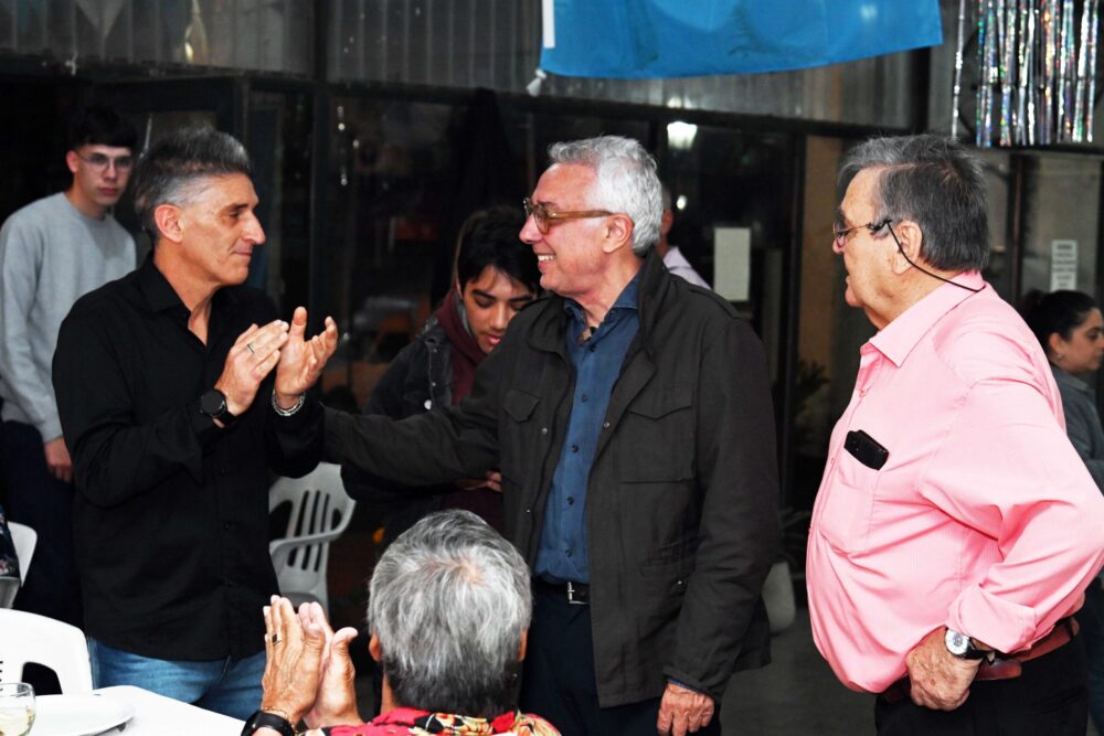 Julio Zamora acompañó el 73° aniversario del Club Social y Deportivo Juventud de Rincón de Milberg