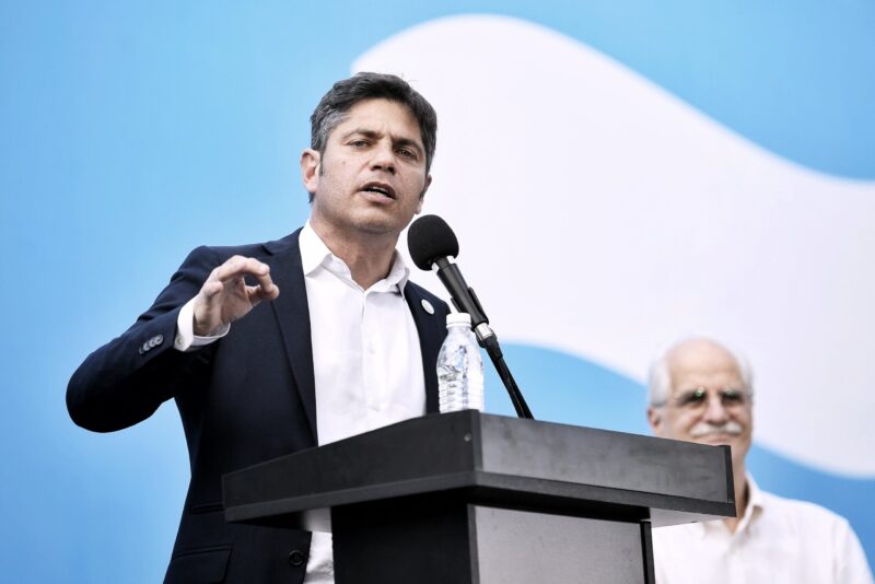 Kicillof, Katopodis y Moreira cerraron la campaña de Fuerza Patria en San Martín