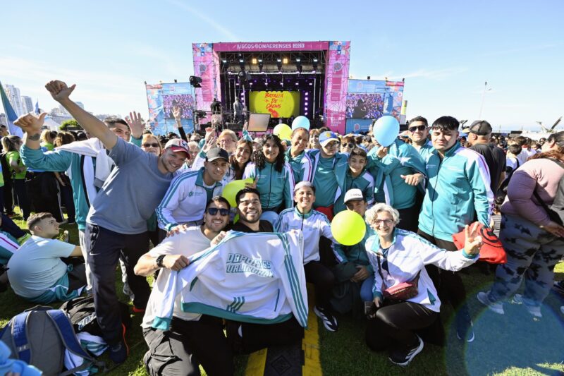 Kicillof encabezó la apertura de la etapa final de los Juegos Bonaerenses 2025