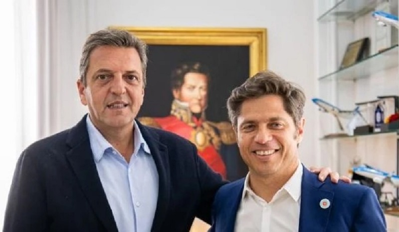 En La Plata Y a solas se reunieron Kicillof y Massa en la recta final de la campaña