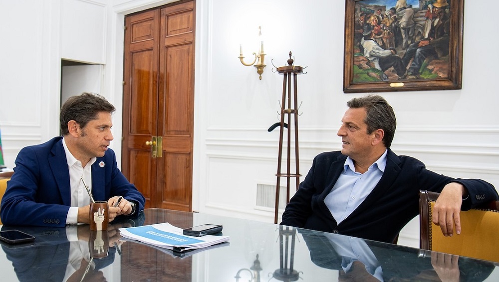 En La Plata Y a solas se reunieron Kicillof y Massa en la recta final de la campaña