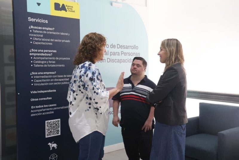 La Ciudad abre el primer Centro de Desarrollo Laboral para Personas con Discapacidad