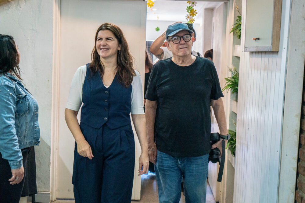 Mariel Fernández recibió a Silvio Rodríguez en Moreno