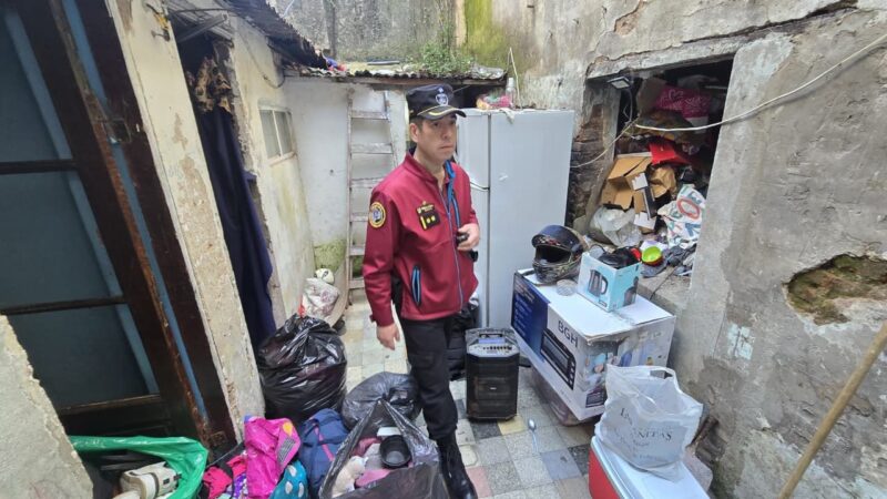 Más de 460 desalojos la Ciudad recuperó en Belgrano una casa tomada hace siete años