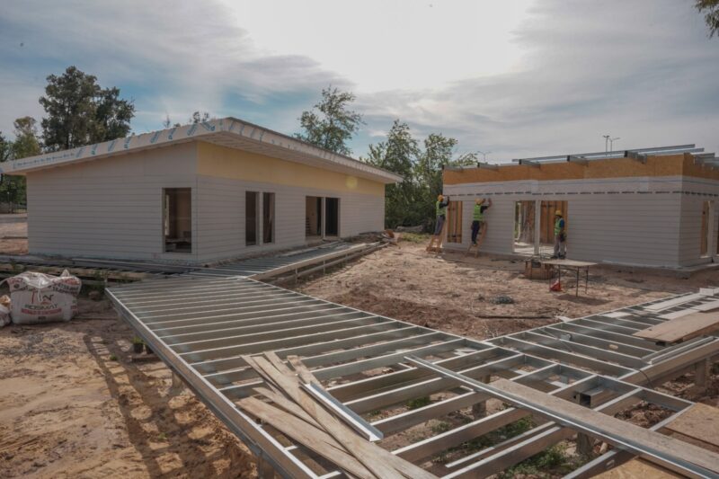 Pablo Descalzo recorrió la obra de la Reserva Natural Urbana del Río Reconquista