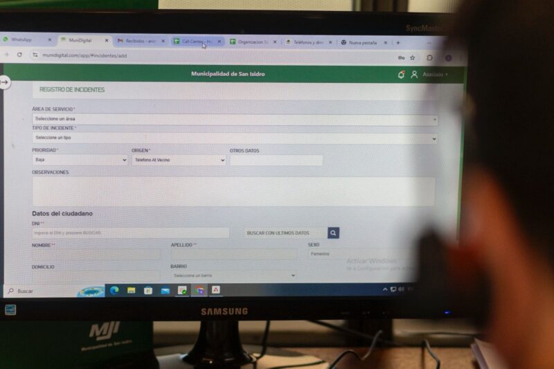 San Isidro el 147 superó las 100 consultas diarias y obtuvo un 85% de satisfacción entre vecinos