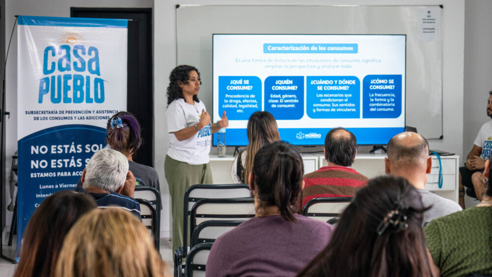 Última capacitación del año en Primera Escucha y Prevención de Consumos