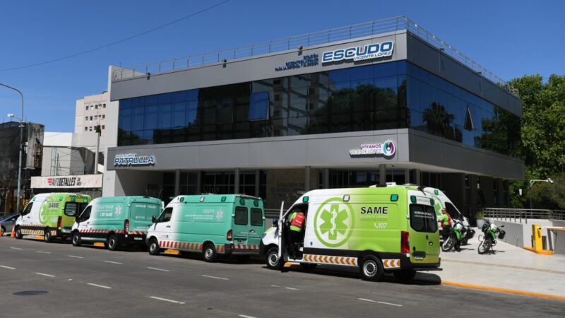Vicente López amplía el sistema SAME con unidades de última generación para emergencias las 24 horas