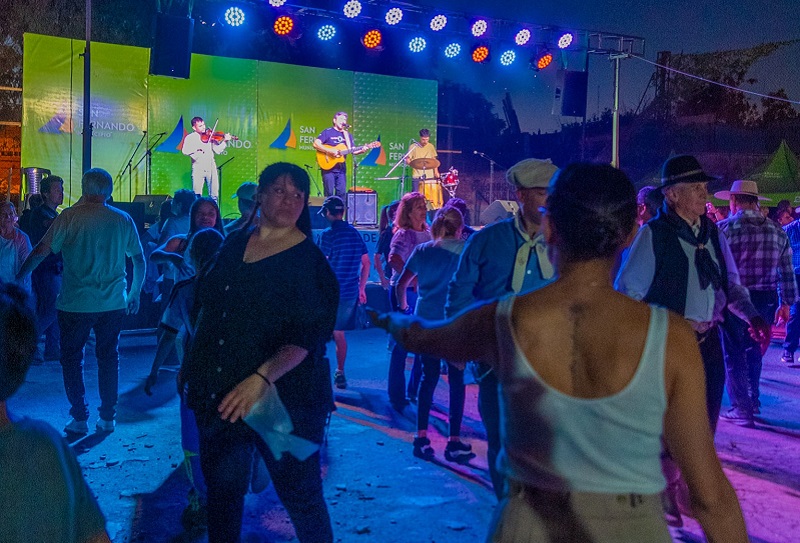 San Fernando disfrutó una temporada de espectáculos folklóricos al aire libre