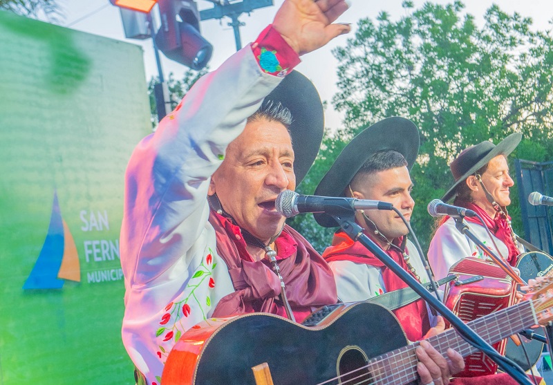 San Fernando disfrutó una temporada de espectáculos folklóricos al aire libre
