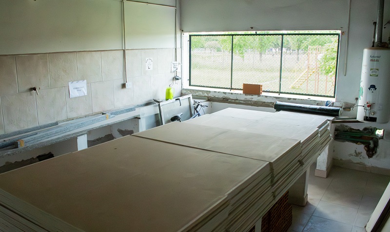 Avanza la construcción del Centro Odontológico en el CIC La Bibiana