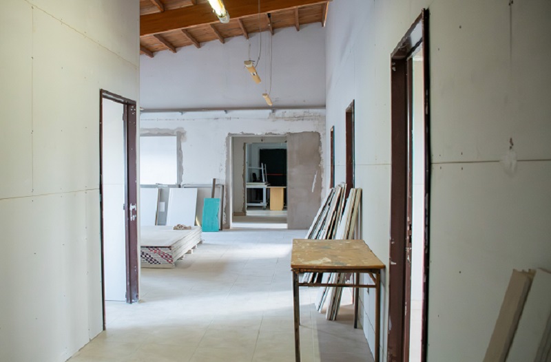 Avanza la construcción del Centro Odontológico en el CIC La Bibiana