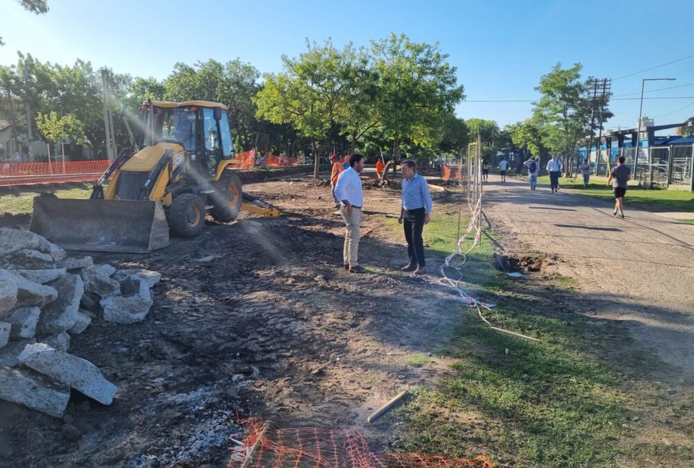 Avanza la renovación integral del Corredor Aeróbico en Muñiz