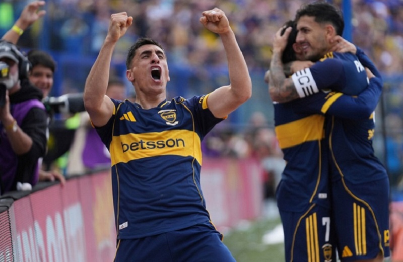 Boca le hizo precio, clasifico a la copa Libertadores y hundió más a River