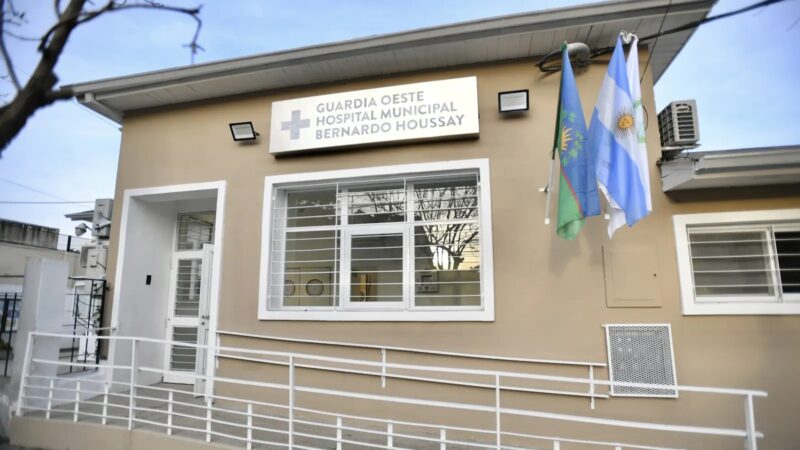 Soledad Martínez recorrió la guardia del Hospital Houssay Oeste para supervisar el funcionamiento