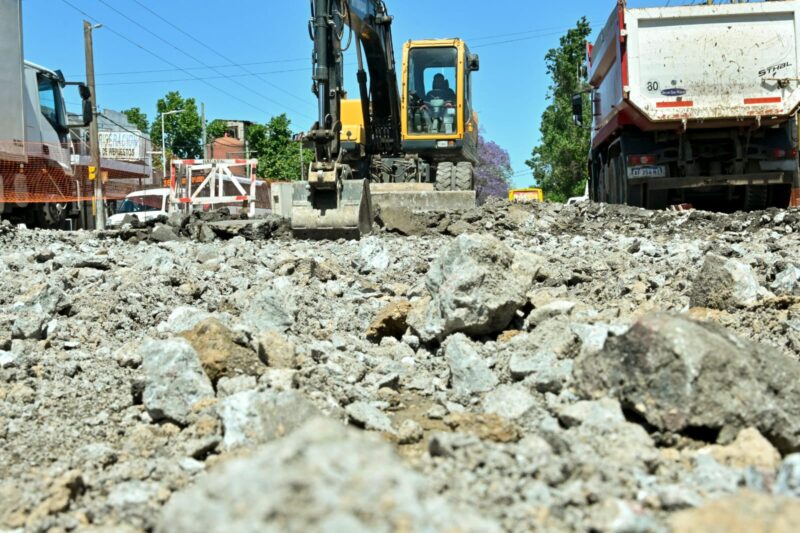 Inició una gran obra de repavimentación en la Ruta Provincial N°24 (ex Ruta 197)