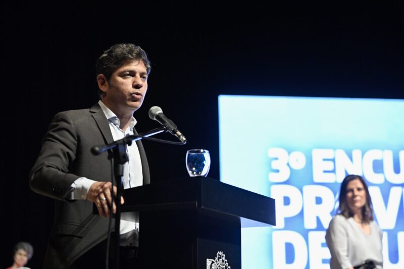 Kicillof dio inicio al 3º Encuentro Provincial de Cultura bonaerense