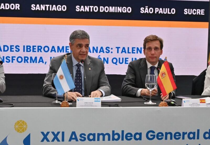 La Ciudad refuerza su liderazgo internacional: Jorge Macri presidirá la Unión de Ciudades Capitales Iberoamericanas junto al Alcalde de Madrid