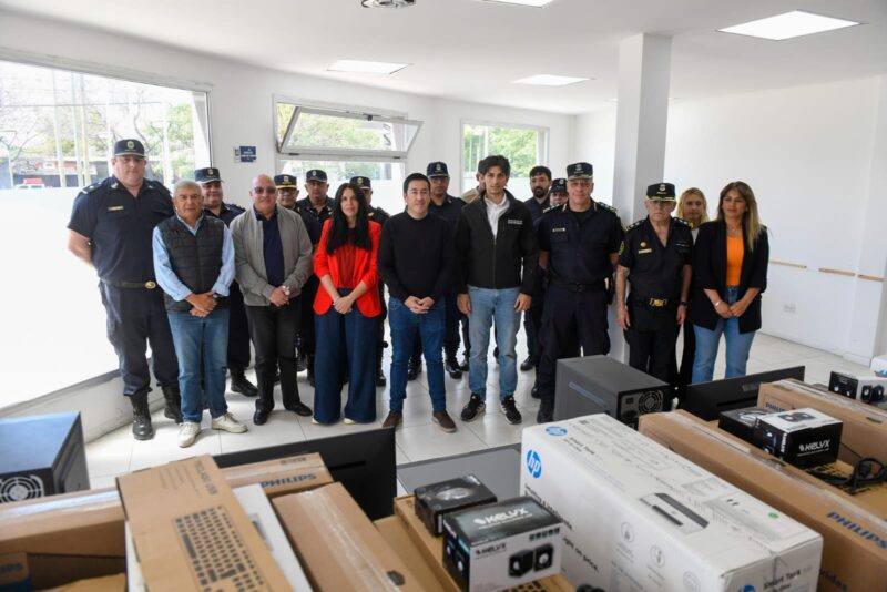 Malvinas Argentinas continúa reforzando la seguridad local