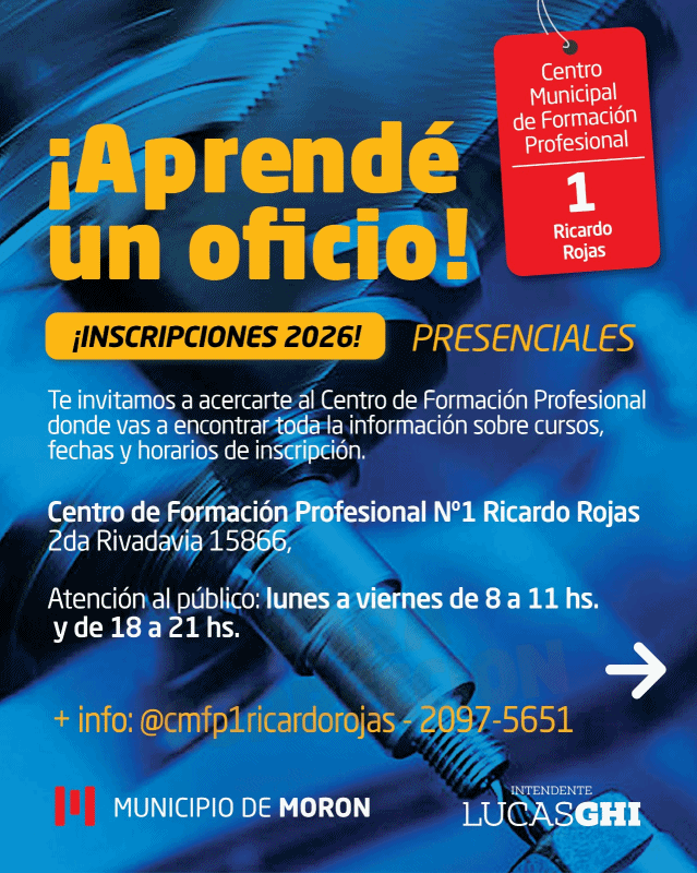 Morón impulsa la formación laboral con más de 40 propuestas educativas