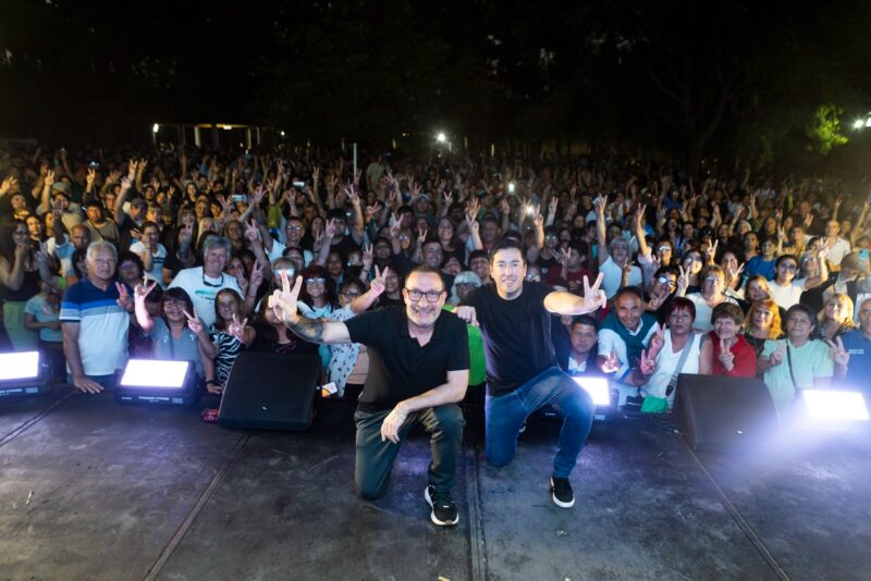 Nardini y Vivona celebraron el 17 de Noviembre junto a la militancia de Malvinas