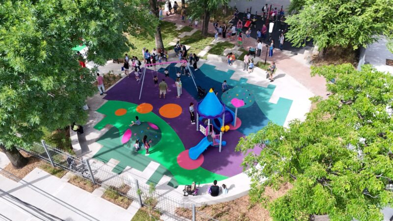 La Plaza de los Trabajadores en Munro ya se encuentra totalmente renovada