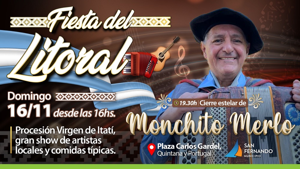 San Fernando recibe a una nueva edición de la Fiesta del Litoral