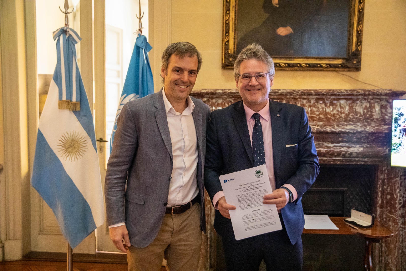 San Isidro y UNESCO sellan un acuerdo para abrir el patrimonio histórico de Villa Ocampo a la comunidad