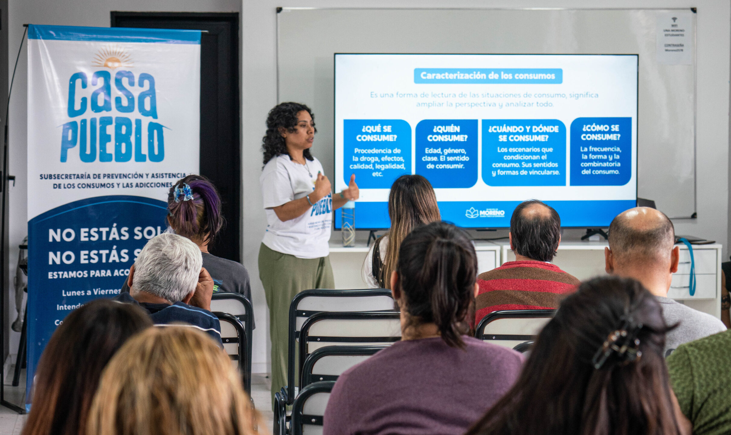 Abierta la inscripción a la capacitación en Primera Escucha y Prevención de Consumos