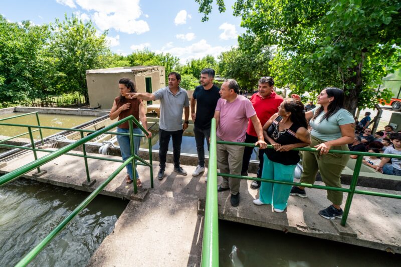 Después de 20 años, vuelve a funcionar la planta cloacal del barrio 3 de Diciembre en Trujui