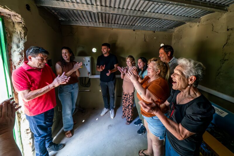 Después de 20 años, vuelve a funcionar la planta cloacal del barrio 3 de Diciembre en Trujui