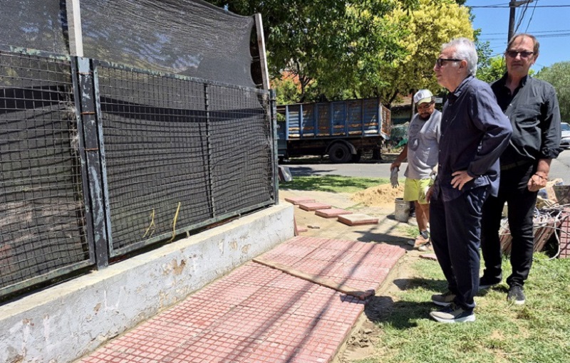 El Municipio de Tigre extiende su Plan de Veredas Vecinales en El Talar