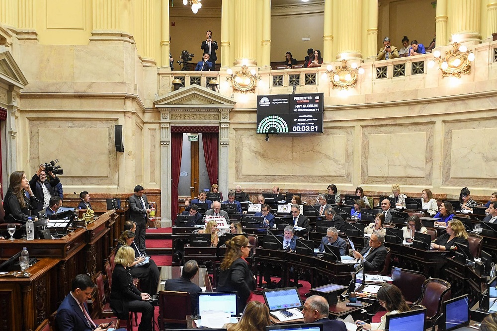 El gobierno obtuvo la que buscaba, el Senado aprobó el Presupuesto 2026